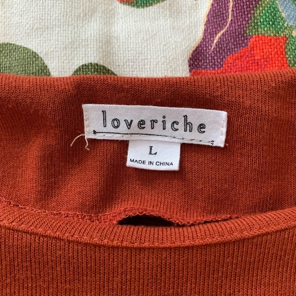 Donated Love Riche size large lightweight faux layered sweater - Picture 5 of 8